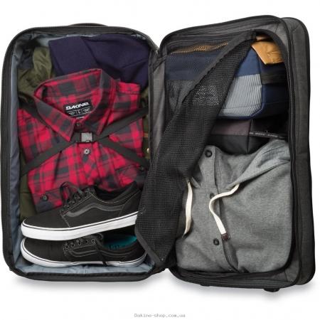 Сумка дорожня на колесах DAKINE Status Roller 45L+ (10000773) carbon