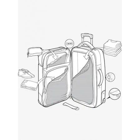 Сумка дорожня на колесах Burton Wheelie Cargo 65L (116061) true black ballistic
