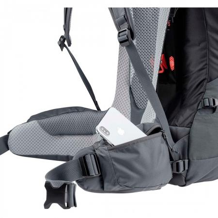 Рюкзак Deuter Futura Air Trek 50+10L (3402121 7403) black-graphite