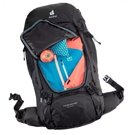 Рюкзак жіночий Deuter Futura Air Trek 55+10L SL (3402221 7403) black-graphite