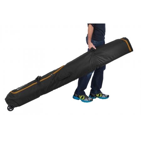 Чохол для лижів каркасний на колесах Thule RoundTrip Ski Roller 192 (TH 3204362) black