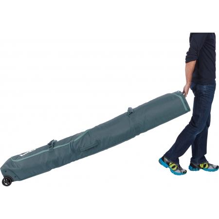Чехол для лыж каркасный на колесах Thule RoundTrip Ski Roller 192 (TH 3204363) dark slate