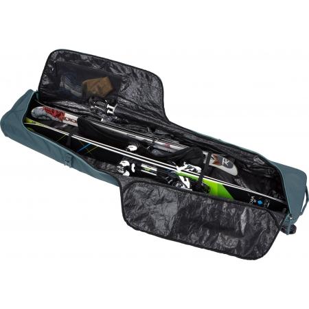 Чехол для лыж каркасный на колесах Thule RoundTrip Ski Roller 175 (TH 3204365) dark slate
