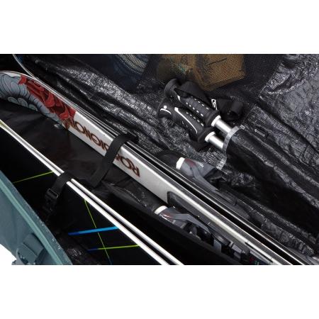 Чехол для лыж каркасный на колесах Thule RoundTrip Ski Roller 175 (TH 3204365) dark slate