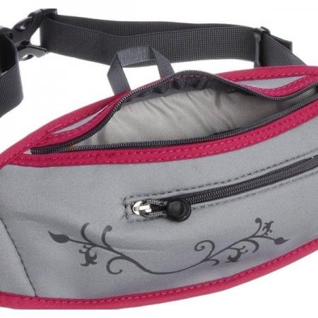 Сумка на пояс для бігу Deuter Neo Belt II 2L (39050 4505) silver-magenta