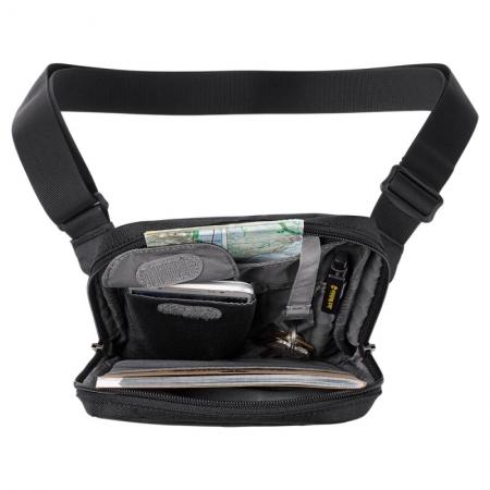 Сумка через плече Jack Wolfskin Purser 1L (8006571-6000) black