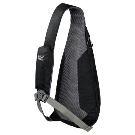 Рюкзак - слінг з однією лямкою Jack Wolfskin Delta bag air 4L (2008651-6000) black
