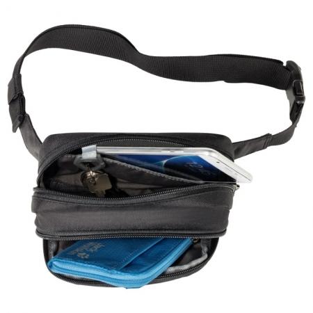 Сумка на пояс Jack Wolfskin Upgrade S 1L (8006701-6000) black