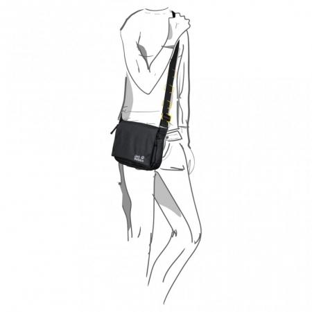 Сумка через плече Jack Wolfskin Julie 2L (2008291-6000) black