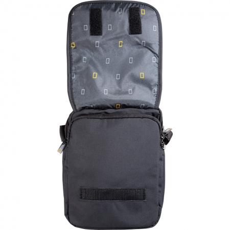 Сумка через плече із RFID захистом National Geographic Mutation 6L (N18384;06) black