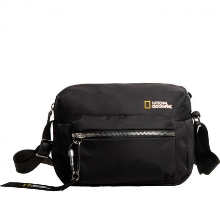 Сумка через плечо с RFID защитой National Geographic Research 4L (N16183;06) black