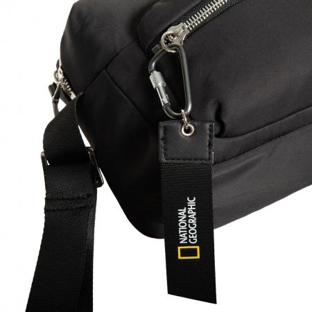 Сумка через плечо с RFID защитой National Geographic Research 4L (N16183;06) black