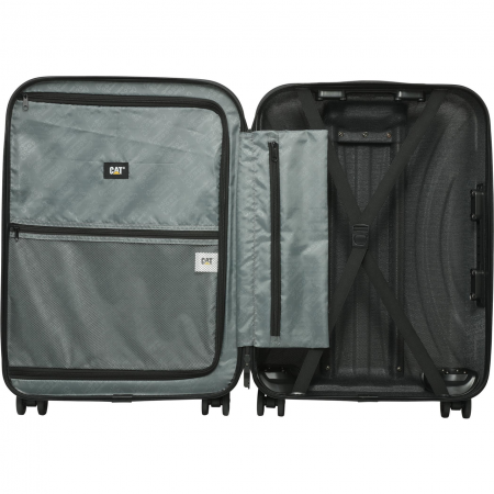 Чемодан на колесах CAT Verve 65L (83872;372) silver gray