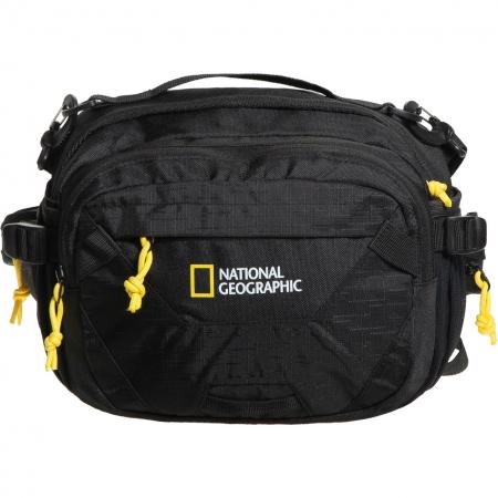 Сумка на пояс з RFID захистом National Geographic Destination 5L (N16081;06) black