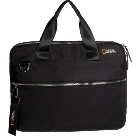 Сумка через плече із RFID захистом National Geographic Research 2L (N16186;06) black