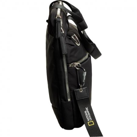Сумка через плече із RFID захистом National Geographic Research 2L (N16186;06) black