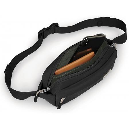 Сумка на пояс Osprey Arcane Waist 1L (10003303) stonewash black