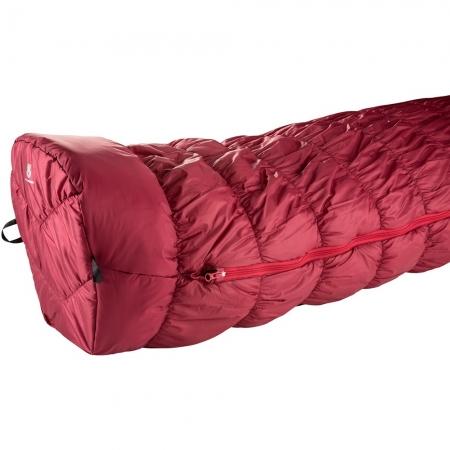 Спальный мешок Deuter Exosphere -6&deg; L right (3700419 5560 0) cranberry-fire