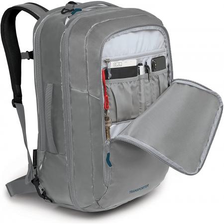 Сумка-рюкзак дорожня Osprey Transporter Carry-On Bag 44L (10003892) smoke grey