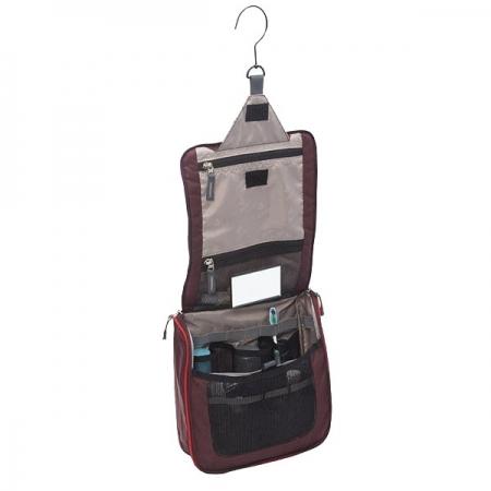Косметичка Deuter Wash Center II (39464 5522) aubergine-fire