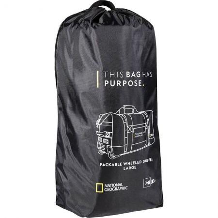 Сумка дорожная на колесах National Geographic Pathway 92L (N10444;06) black