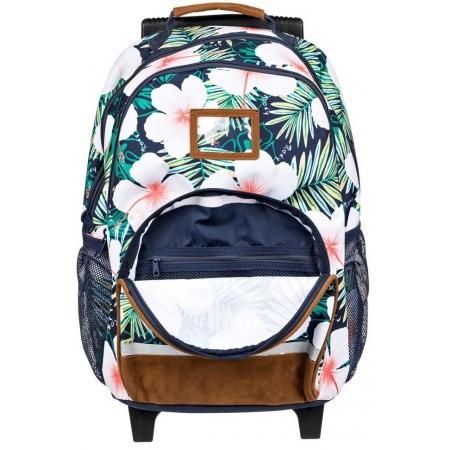 Рюкзак на колесах жіночий Roxy Happy Ending 15L (ERLBP03044) mood indigo-pattern3
