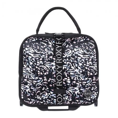 Сумка дорожня на колесах жіноча Roxy Geometric Storage 27L (ERJBL03204) anthracite-pattern2