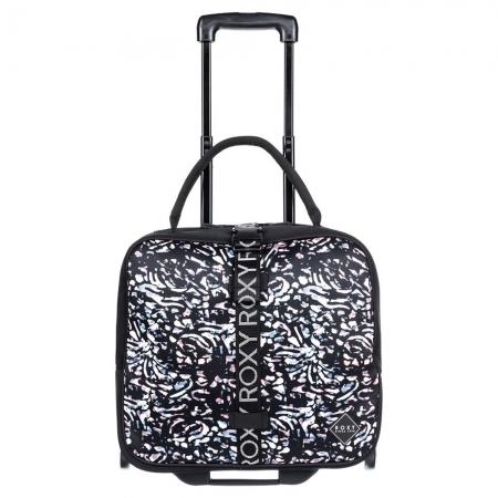 Сумка дорожня на колесах жіноча Roxy Geometric Storage 27L (ERJBL03204) anthracite-pattern2