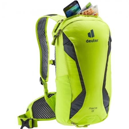 Рюкзак велосипедный Deuter Race 8L (3204121 8403) citrus-graphite