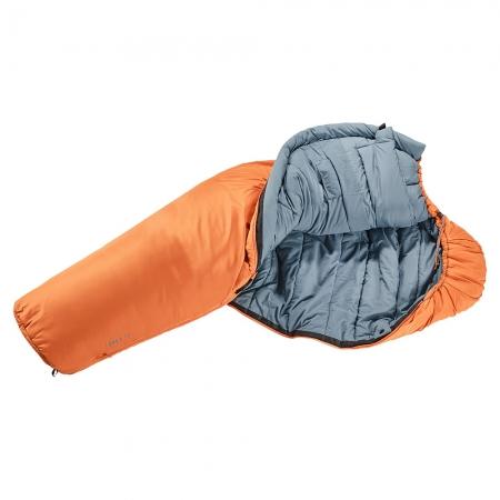 Спальний мішок жіноча Deuter Orbit -5 SL right (3701622 9316 0) mandarine-slateblue