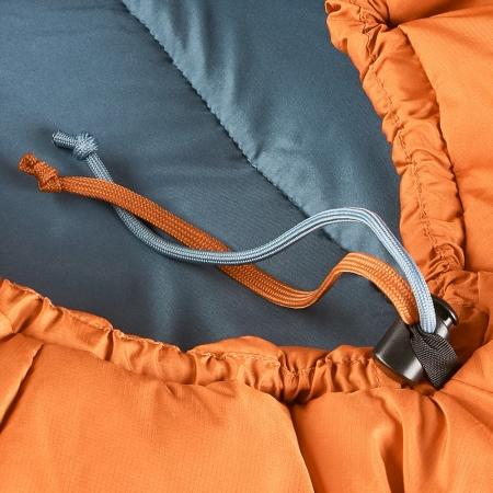 Спальний мішок жіноча Deuter Orbit -5 SL right (3701622 9316 0) mandarine-slateblue