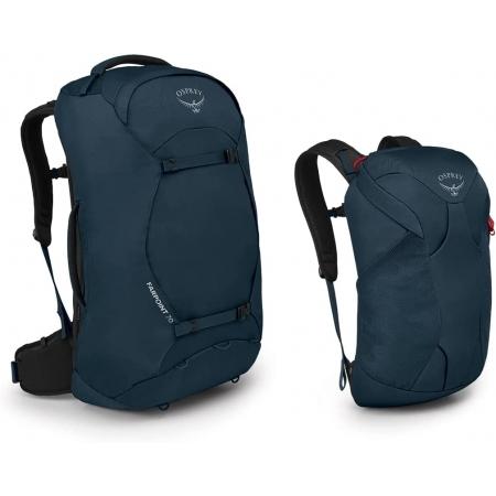 Рюкзак чоловічий Osprey Farpoint 70L (10003683) muted space blue