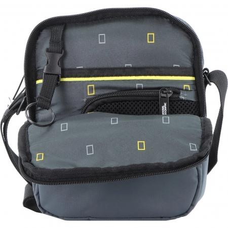 Сумка через плече із RFID захистом National Geographic Mutation 2L (N18383;22) grey