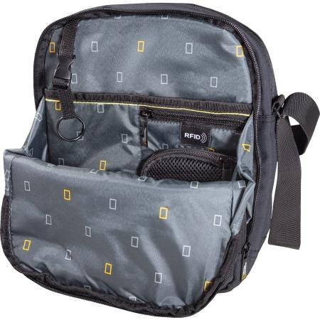 Сумка через плече із RFID захистом National Geographic Mutation 5L (N18386;06) black
