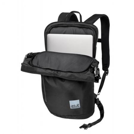 Рюкзак Jack Wolfskin Helsinki Rolltop 18L (2010331-6666) ultra black