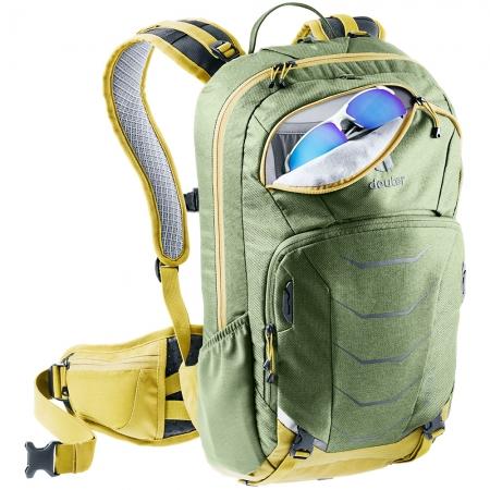 Рюкзак велосипедний Deuter Attack 16L (3210121 2804) khaki-turmeric