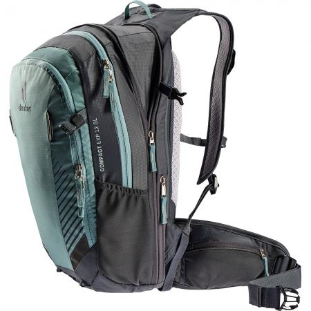 Рюкзак велосипедний жіночий Deuter Compact EXP 12+5L SL (3206021 2444) jade-graphite