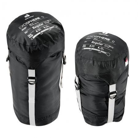 Спальний мішок Deuter Exosphere 0&deg; left (3700121 7530 1) black-fire