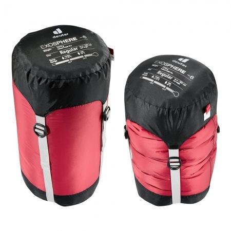 Спальний мішок Deuter Exosphere -6&deg; right (3700421 5560 0) cranberry-fire