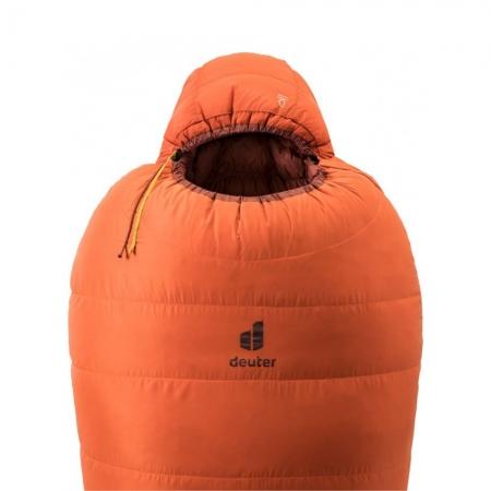 Спальный мешок женская Deuter Astro Pro 1000 SL left (3713123 9507 1) paprika-redwood