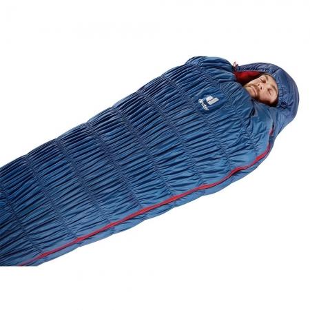 Спальний мішок Deuter Exosphere -10&deg; left (3700721 3515 1) steel-fire