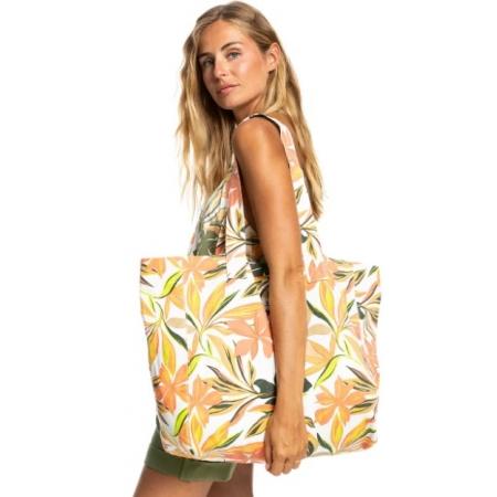 Сумка женская Roxy Anti Bad Vibes Printed 25L (ERJBT03326) bright white-pattern1