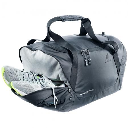 Сумка-рюкзак дорожня Deuter Aviant Duffel 50L (3520122 7000) black