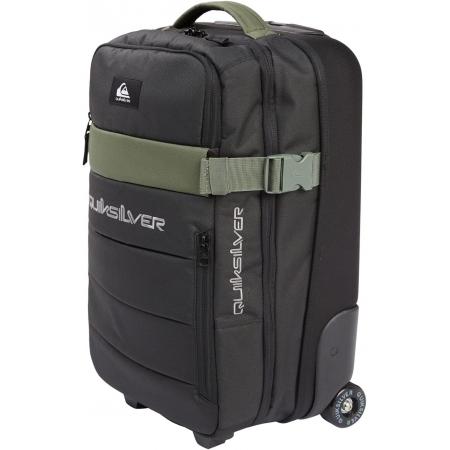 Сумка дорожня на колесах Quiksilver Horizon 41L (AQYBL03006) black/black/green-combo