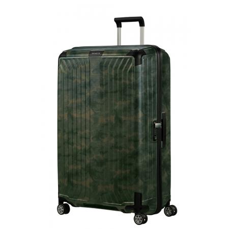 Валіза на колесах Samsonite Lite-Box 124L (42N*24004) camo/acid green