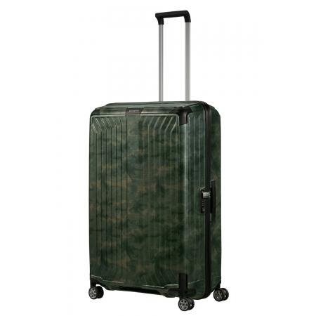 Валіза на колесах Samsonite Lite-Box 124L (42N*24004) camo/acid green