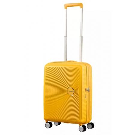 Чемодан на колесах American Tourister Soundbox 35.5+5.5L (32G*06001) golden yellow