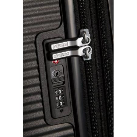 Чемодан на колесах American Tourister Soundbox 35.5+5.5L (32G*09001) black