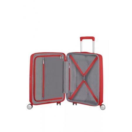 Валіза на колесах American Tourister Soundbox 35.5+5.5L (32G*10001) coral red