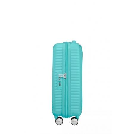 Валіза на колесах American Tourister Soundbox 35.5+5.5L (32G*21001) aqua blue
